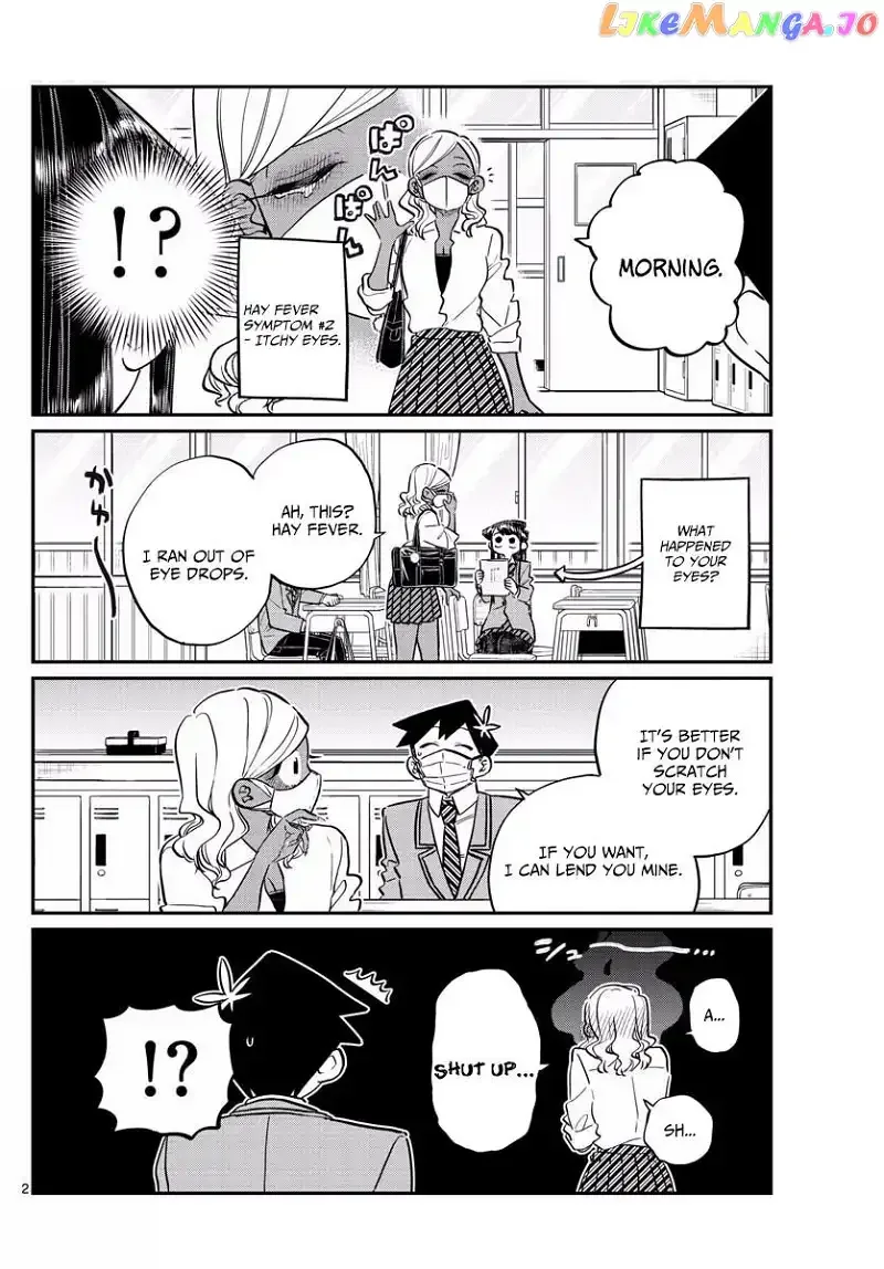 Komi-san wa Komyushou desu Chapter 138 page 2
