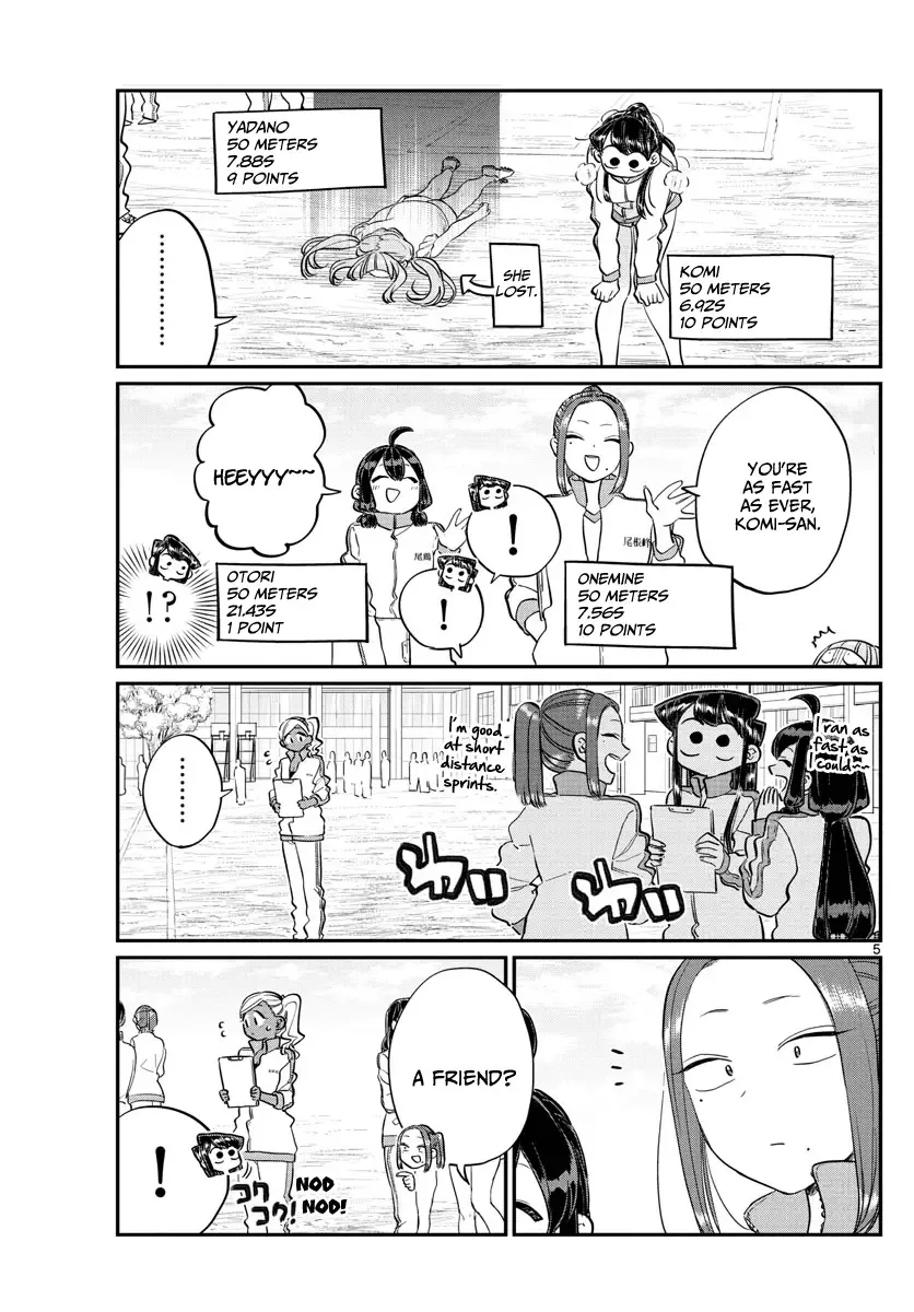 Komi-san wa Komyushou desu Chapter 137 page 5