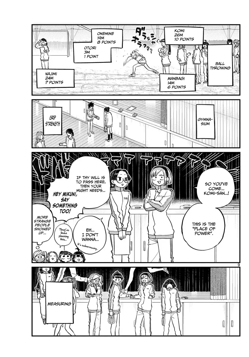 Komi-san wa Komyushou desu Chapter 137 page 9