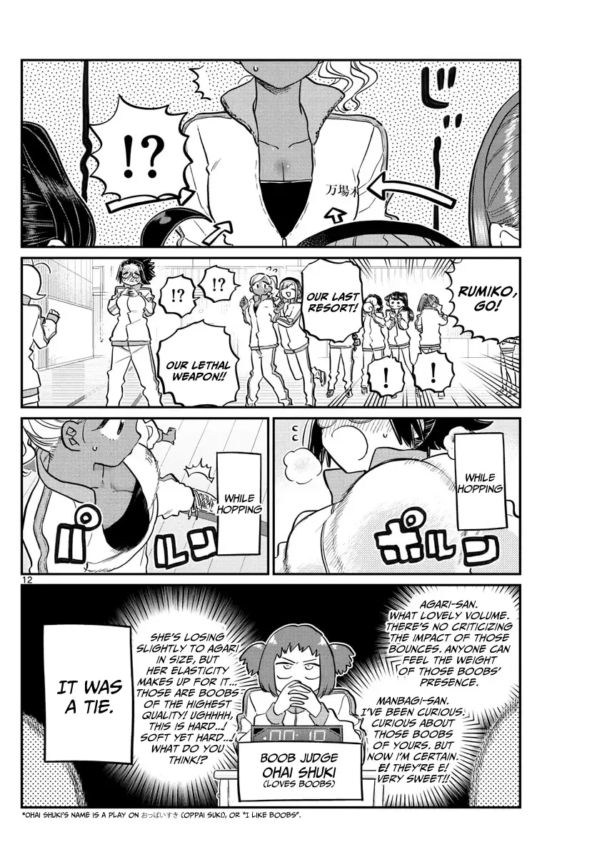 Komi-san wa Komyushou desu Chapter 137 page 12