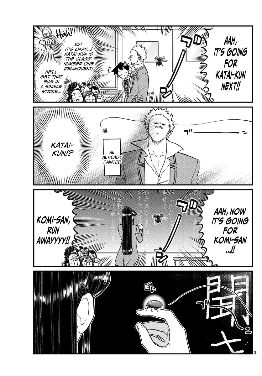 Komi-san wa Komyushou desu Chapter 141 page 3