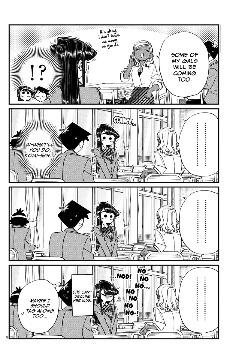 Komi-san wa Komyushou desu Chapter 140 page 4
