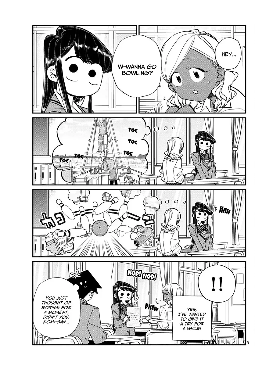 Komi-san wa Komyushou desu Chapter 140 page 3