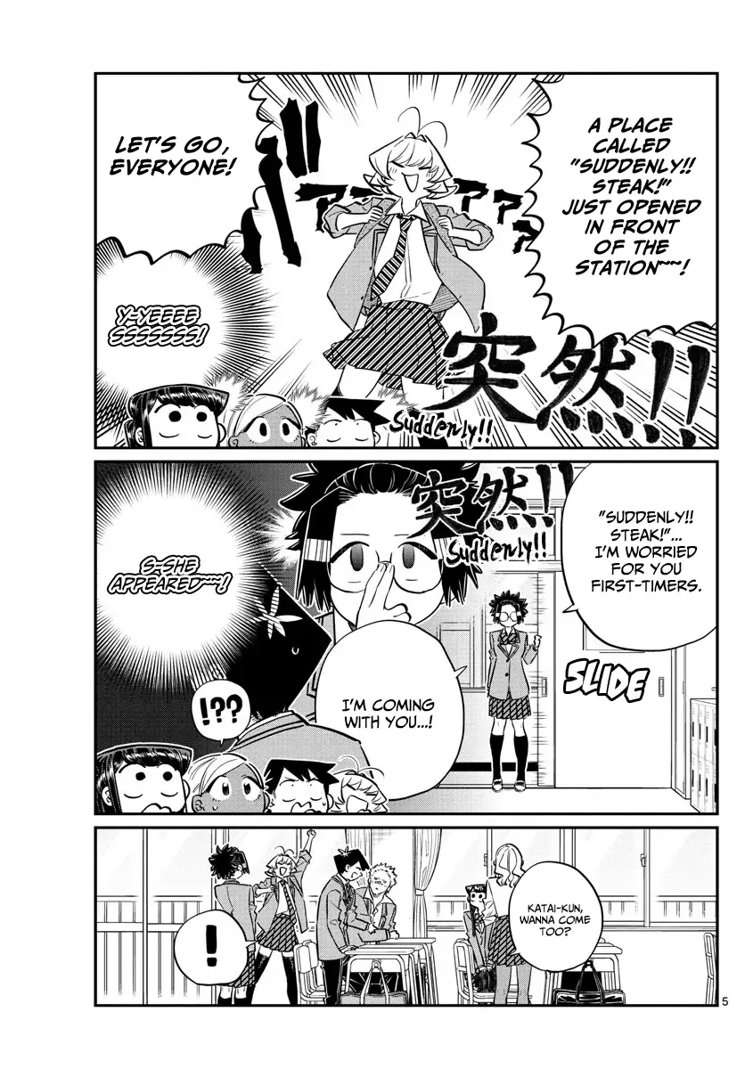 Komi-san wa Komyushou desu Chapter 139 page 5