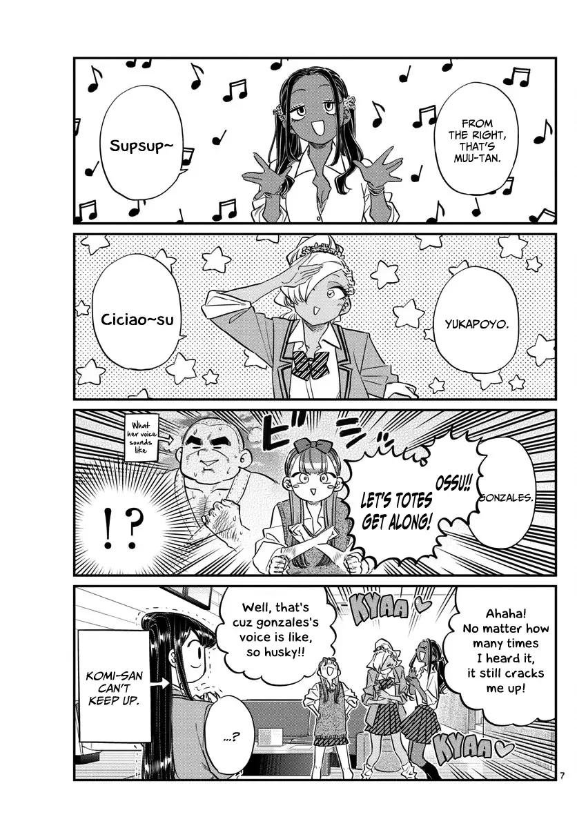 Komi-san wa Komyushou desu Chapter 140 page 7