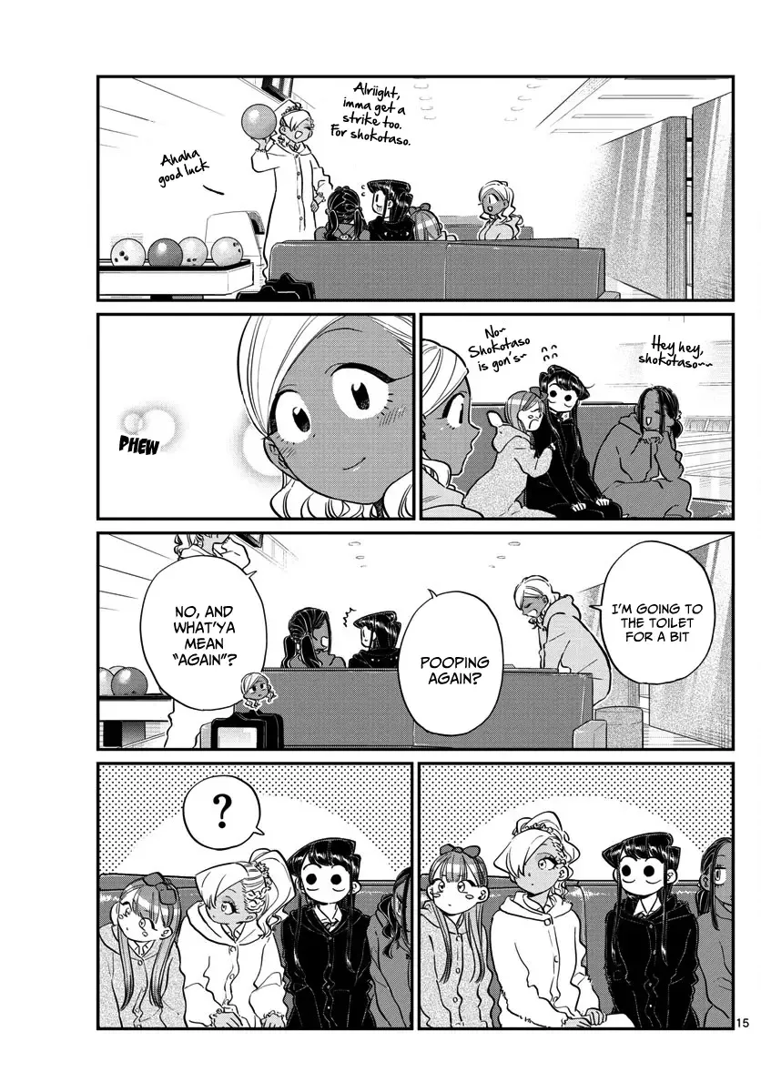 Komi-san wa Komyushou desu Chapter 140 page 15