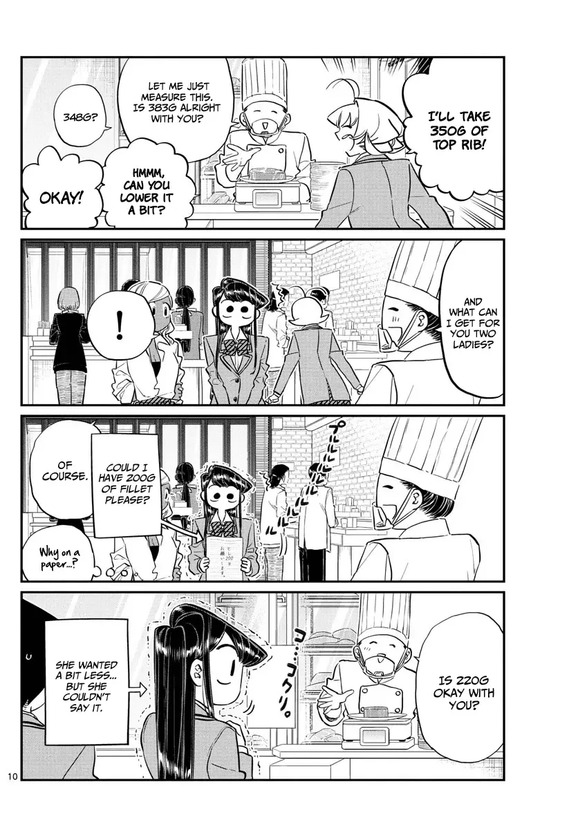 Komi-san wa Komyushou desu Chapter 139 page 10