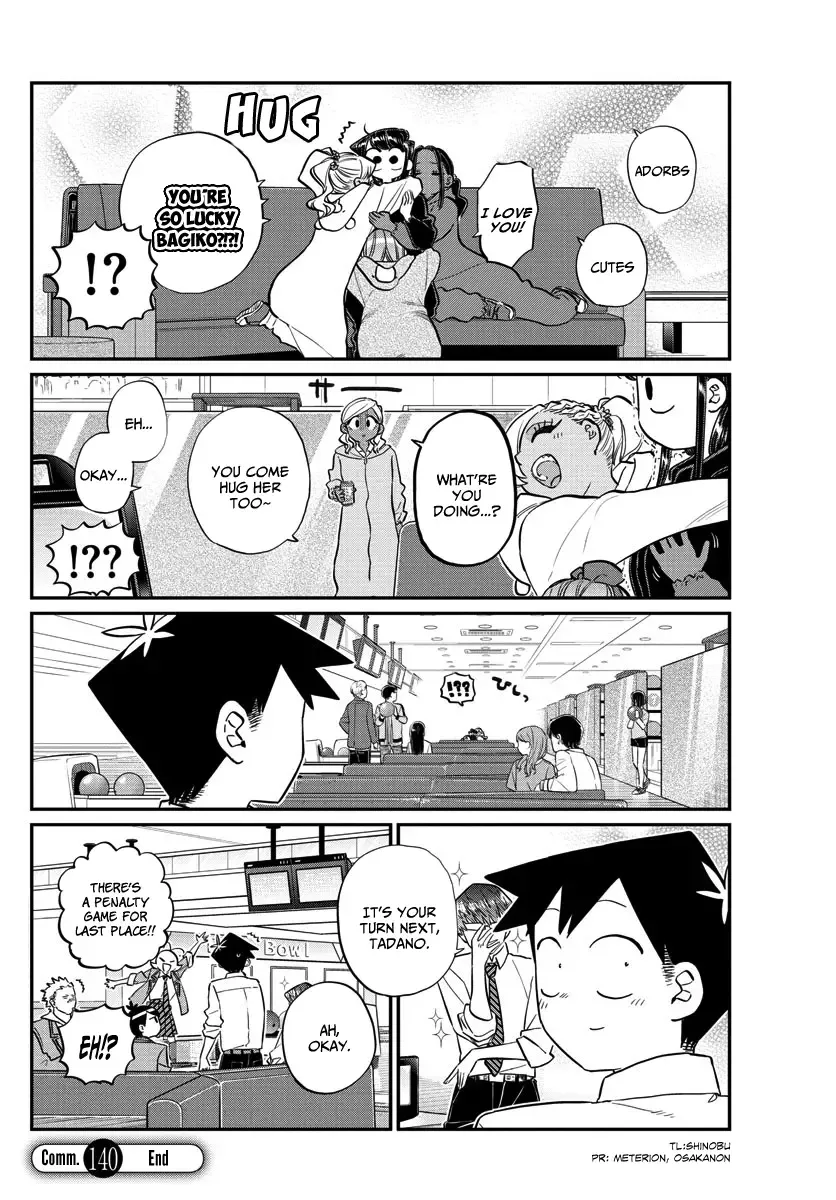 Komi-san wa Komyushou desu Chapter 140 page 18