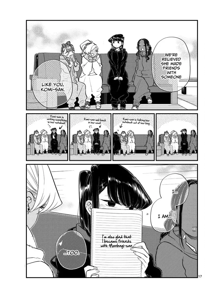 Komi-san wa Komyushou desu Chapter 140 page 17