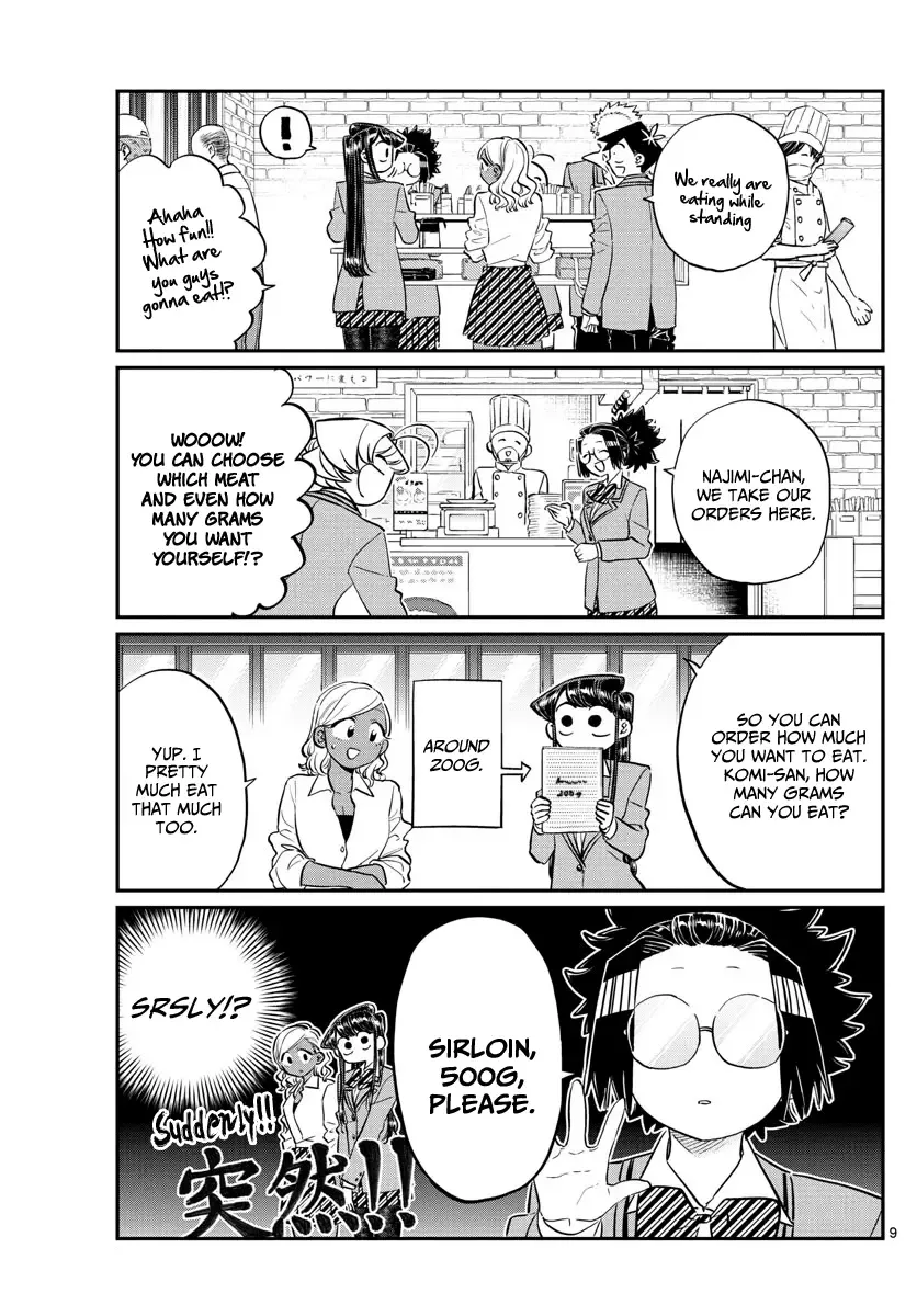 Komi-san wa Komyushou desu Chapter 139 page 9