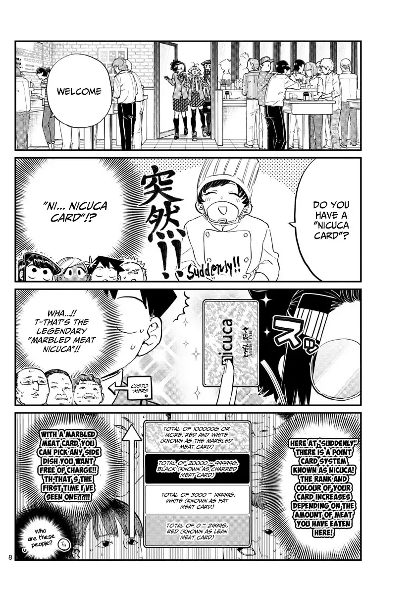 Komi-san wa Komyushou desu Chapter 139 page 8
