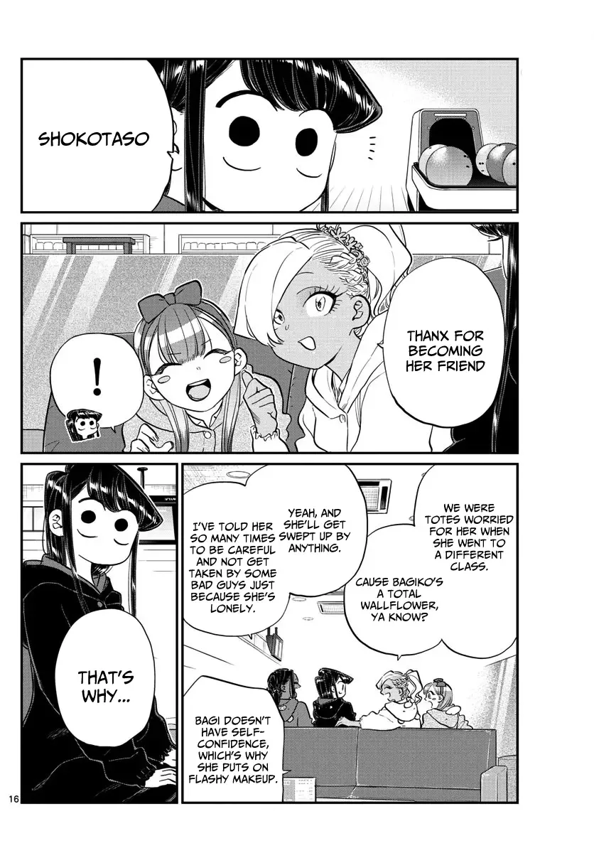 Komi-san wa Komyushou desu Chapter 140 page 16