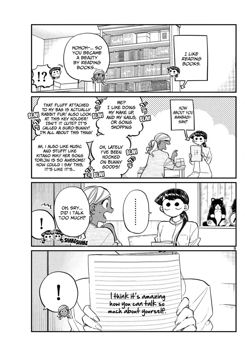 Komi-san wa Komyushou desu Chapter 142 page 9