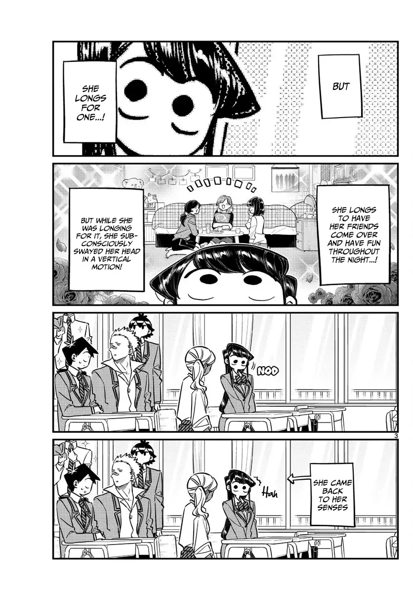 Komi-san wa Komyushou desu Chapter 142 page 3
