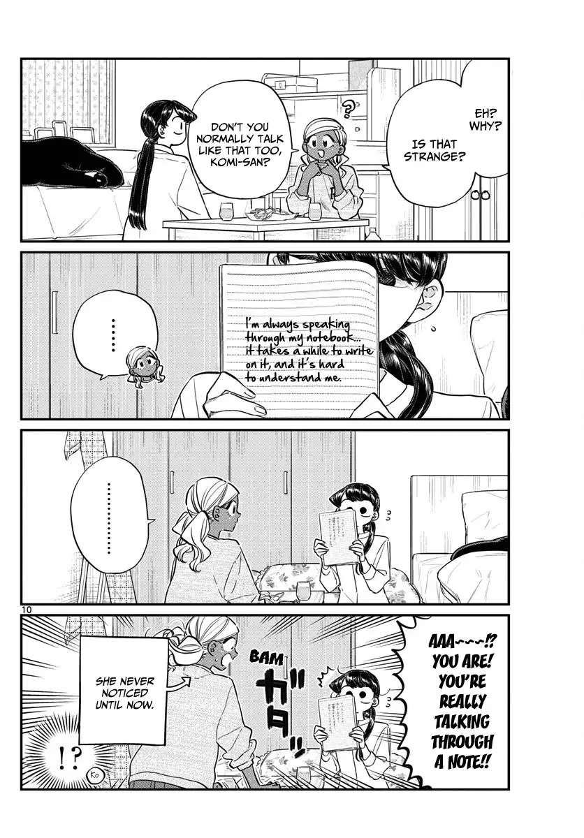 Komi-san wa Komyushou desu Chapter 142 page 10