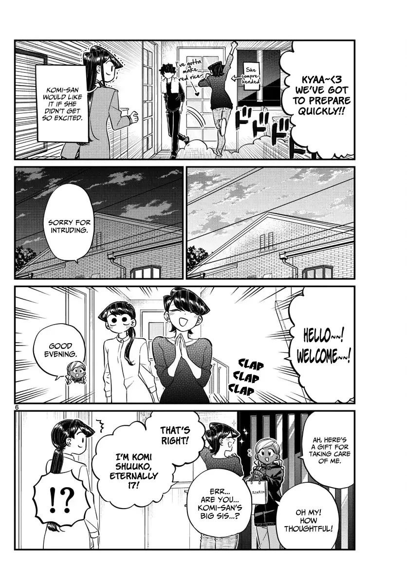 Komi-san wa Komyushou desu Chapter 142 page 6