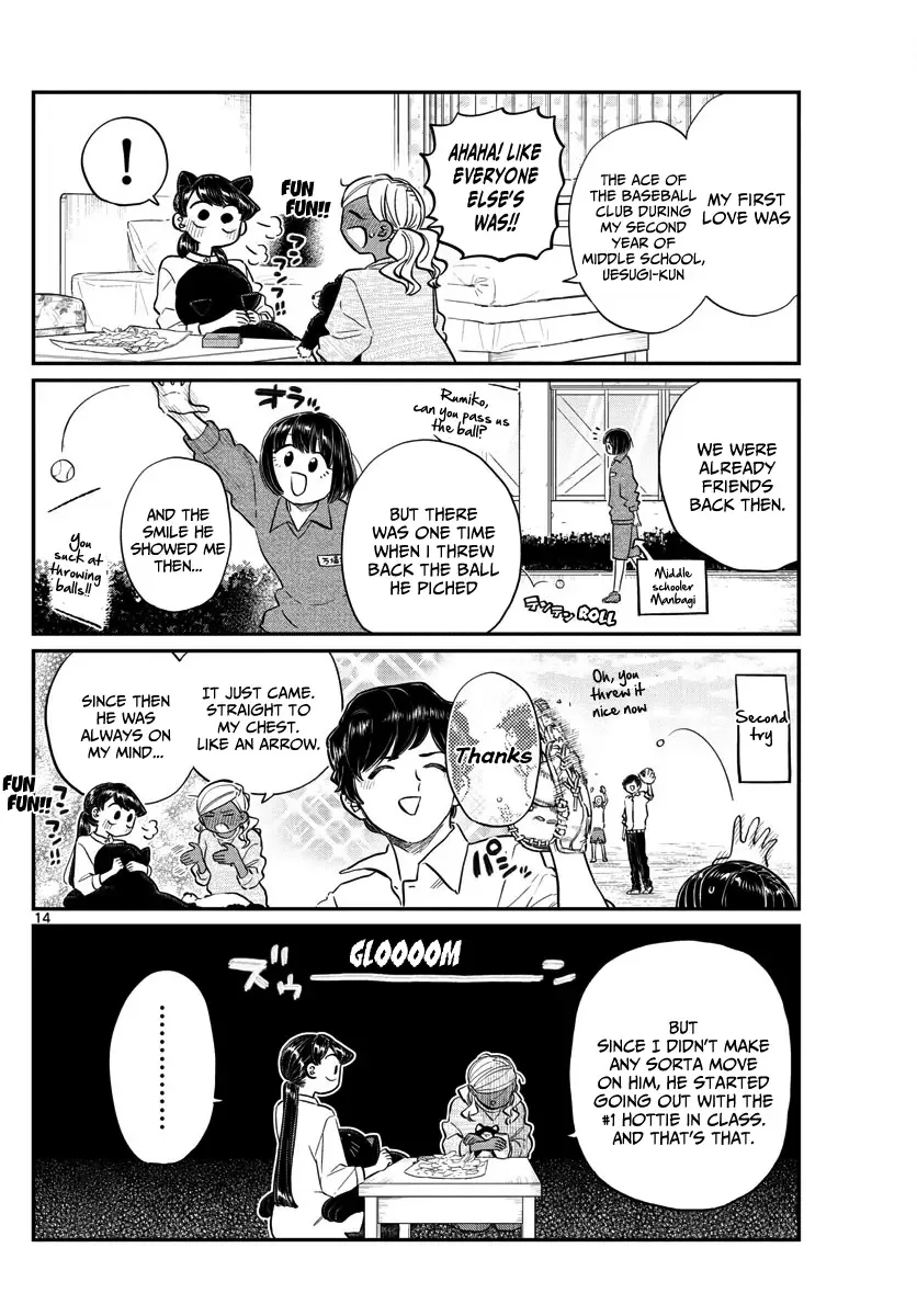Komi-san wa Komyushou desu Chapter 142 page 14
