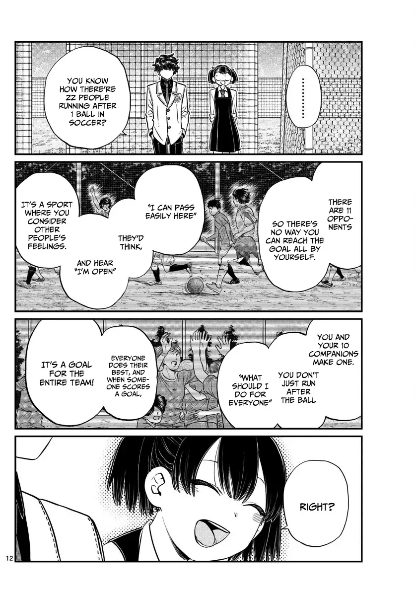 Komi-san wa Komyushou desu Chapter 143 page 12
