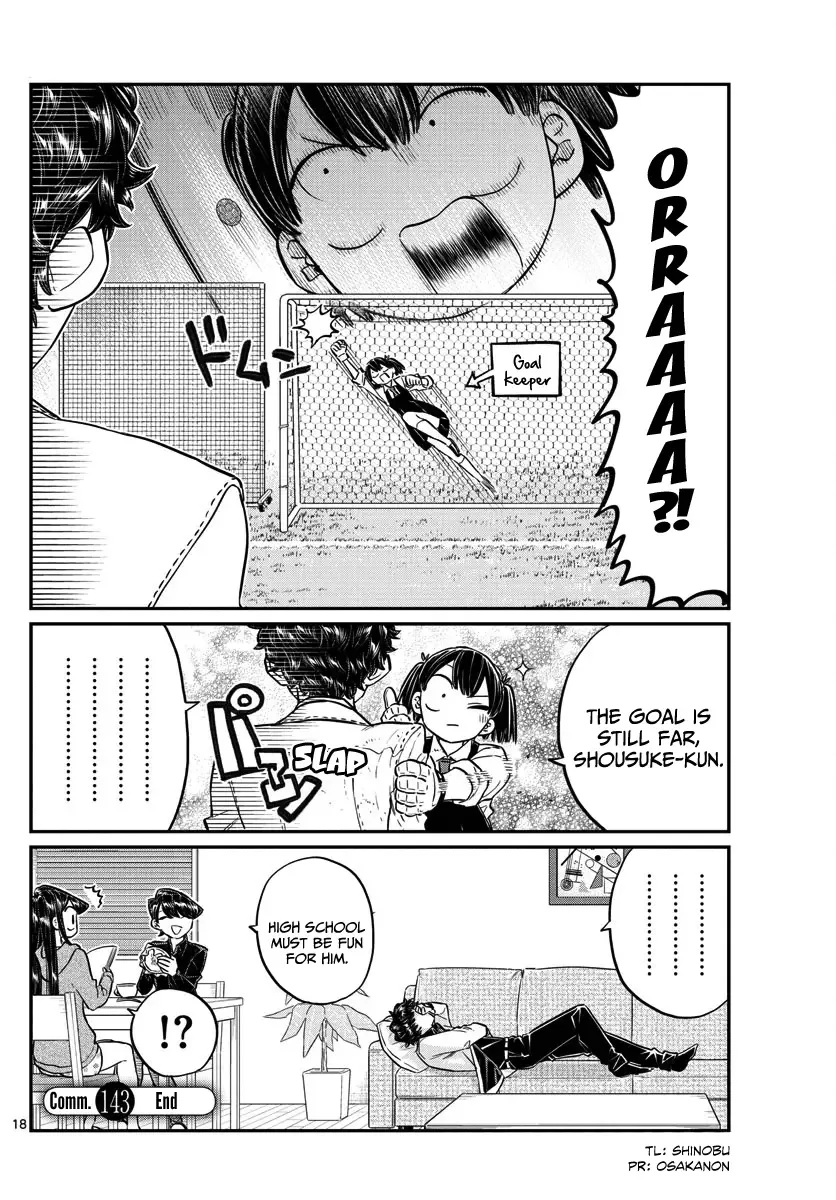 Komi-san wa Komyushou desu Chapter 143 page 17