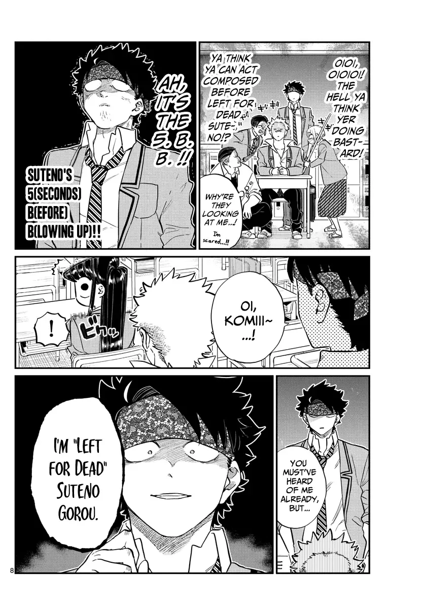 Komi-san wa Komyushou desu Chapter 146 page 8