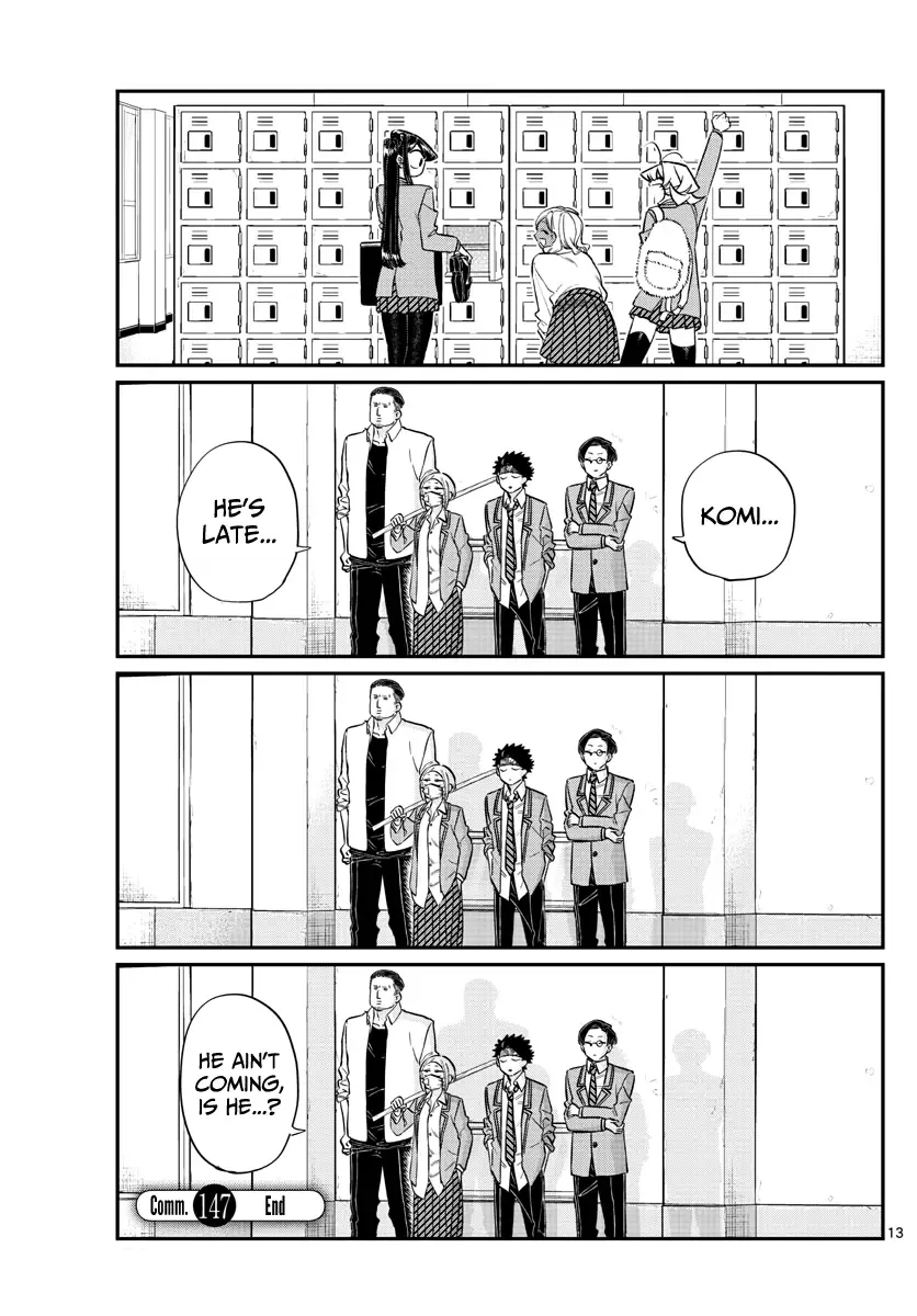 Komi-san wa Komyushou desu Chapter 147 page 3
