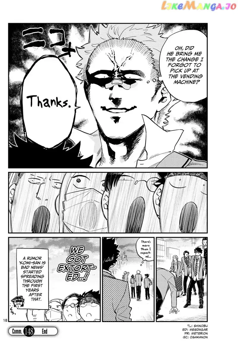 Komi-san wa Komyushou desu Chapter 148 page 5