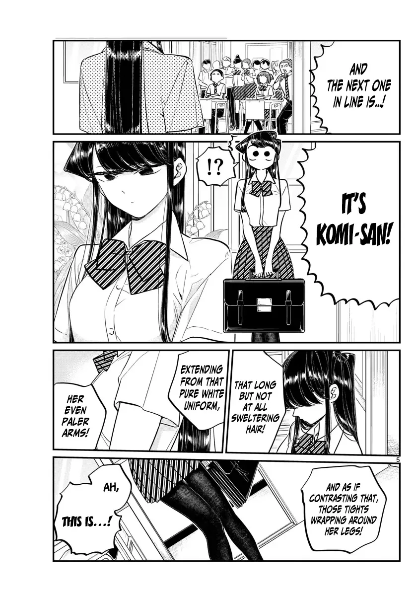 Komi-san wa Komyushou desu Chapter 150 page 5