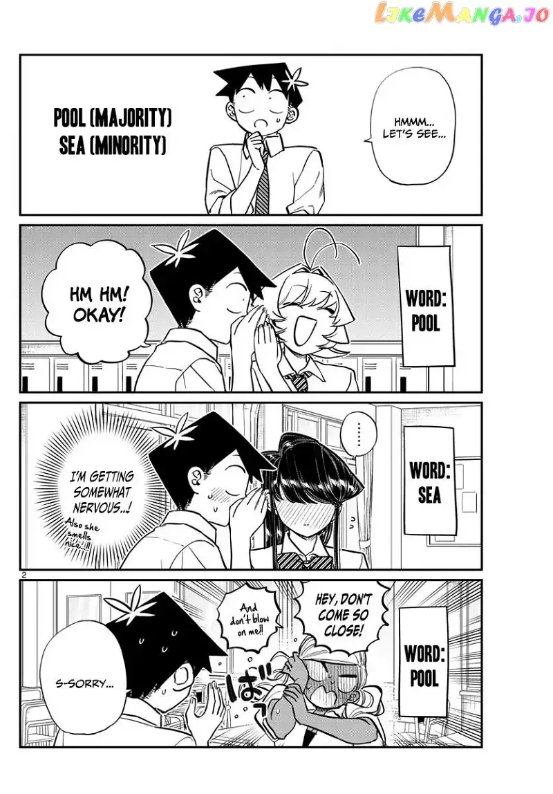 Komi-san wa Komyushou desu Chapter 152 page 2