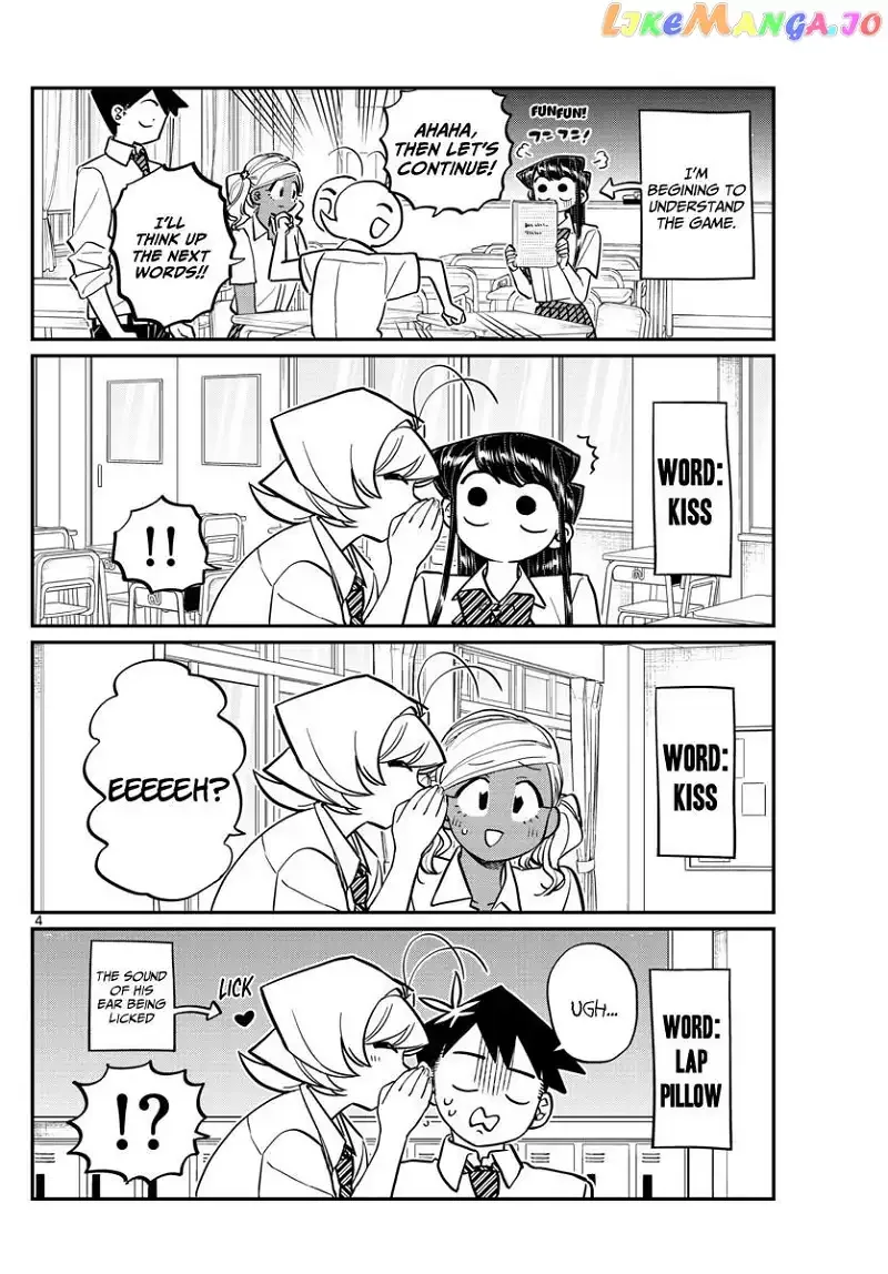 Komi-san wa Komyushou desu Chapter 152 page 4
