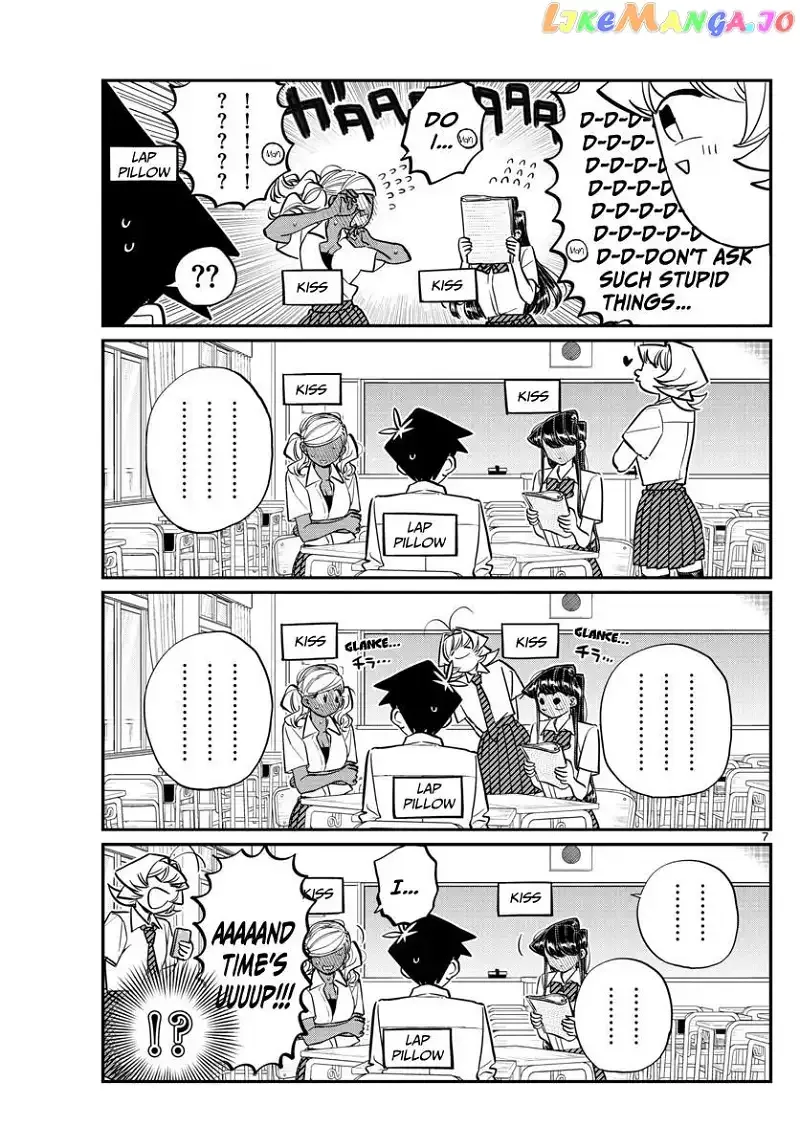 Komi-san wa Komyushou desu Chapter 152 page 7