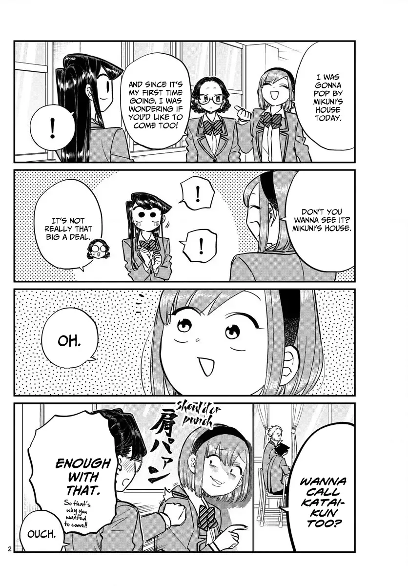 Komi-san wa Komyushou desu Chapter 149 page 2