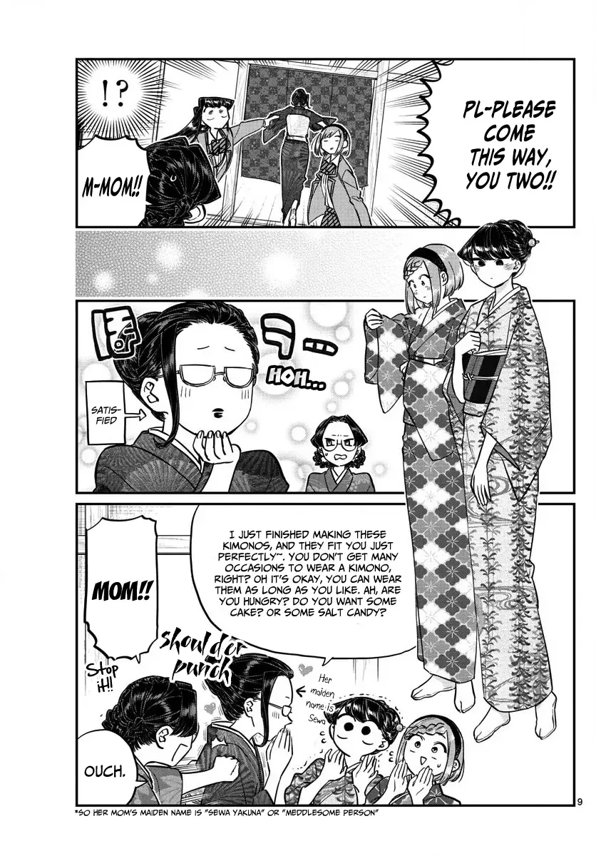 Komi-san wa Komyushou desu Chapter 149 page 9