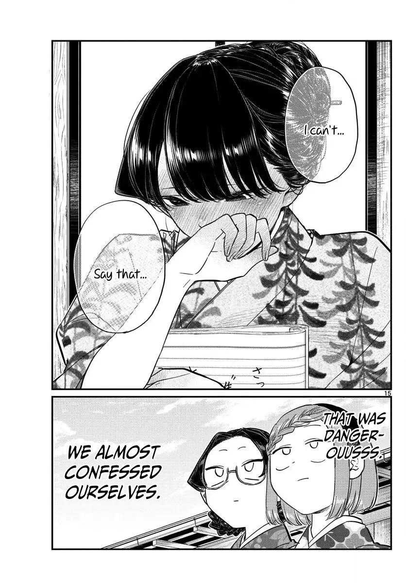 Komi-san wa Komyushou desu Chapter 149 page 15
