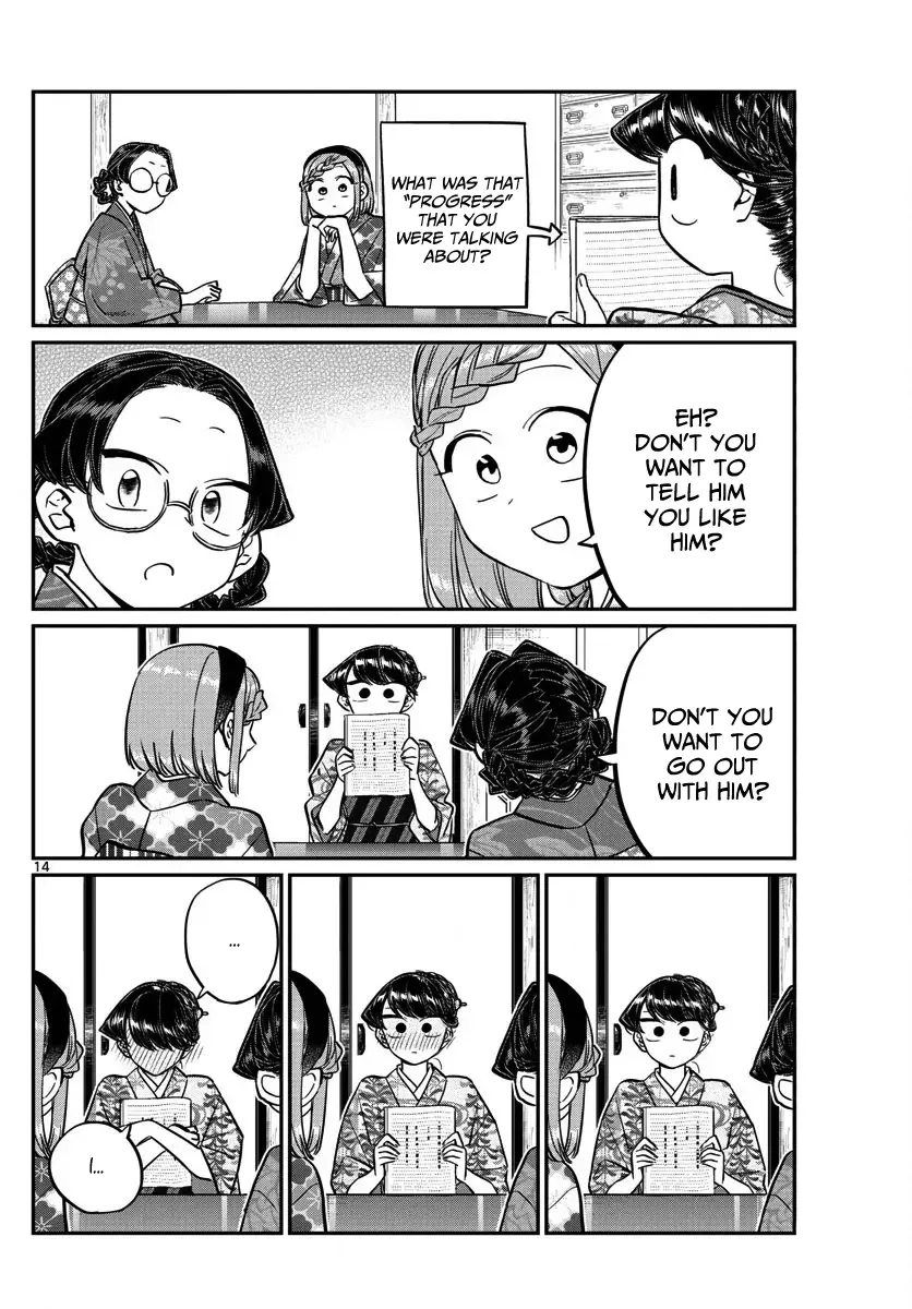 Komi-san wa Komyushou desu Chapter 149 page 14