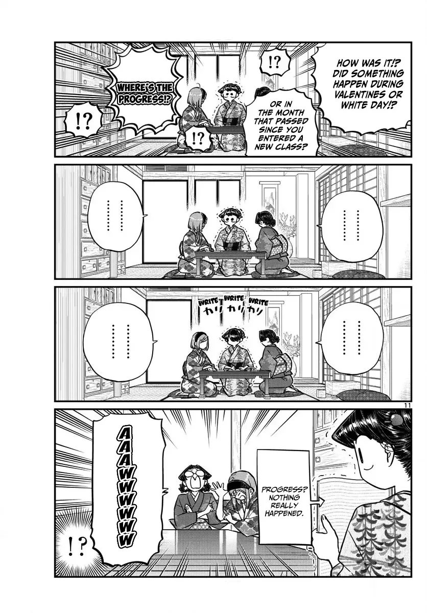 Komi-san wa Komyushou desu Chapter 149 page 11