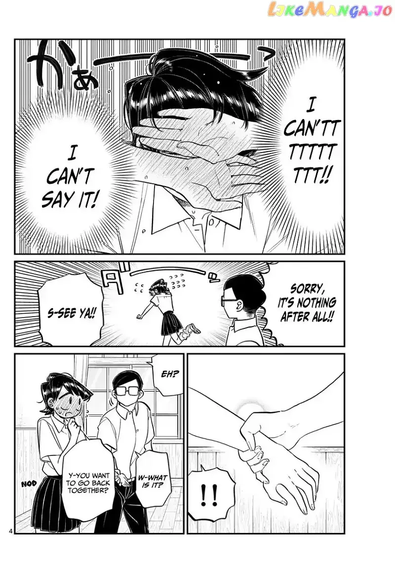 Komi-san wa Komyushou desu Chapter 153 page 4