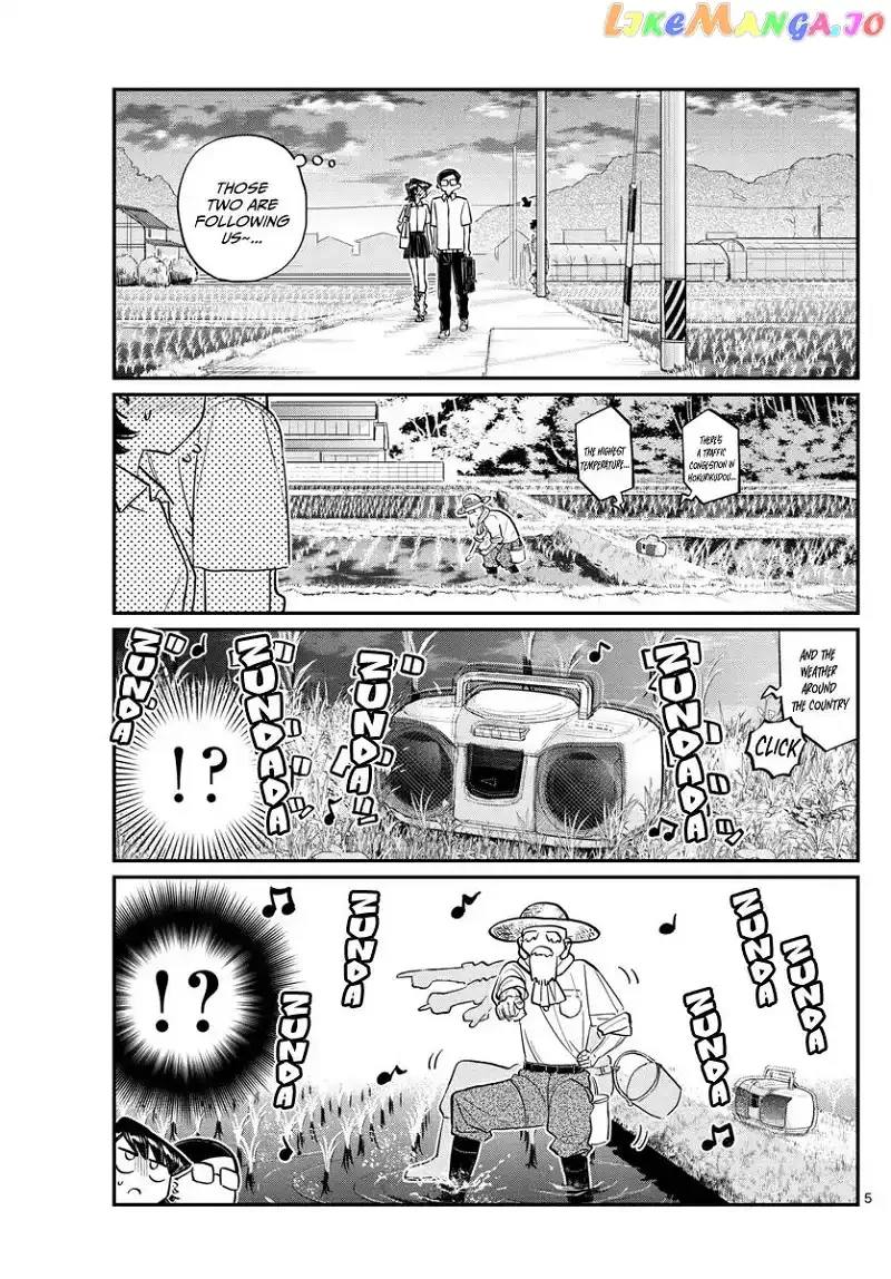 Komi-san wa Komyushou desu Chapter 153 page 5