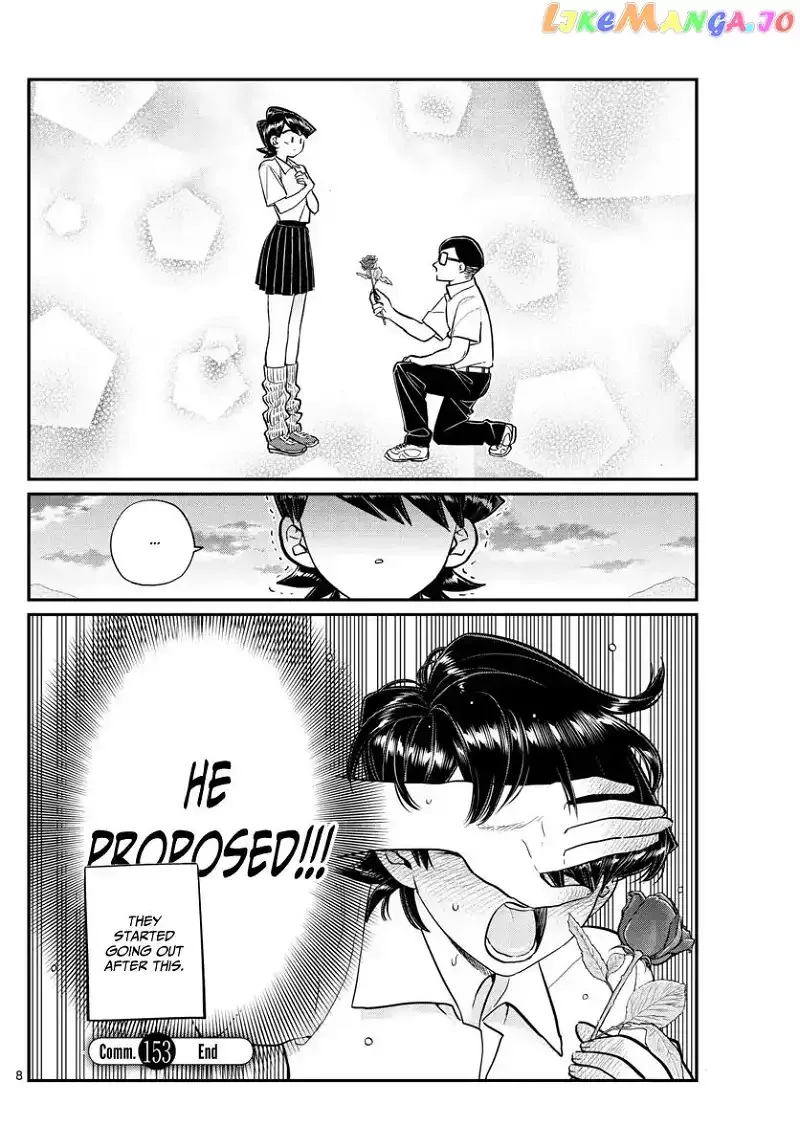 Komi-san wa Komyushou desu Chapter 153 page 8