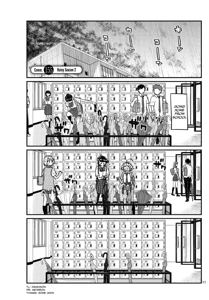 Komi-san wa Komyushou desu Chapter 155 page 1