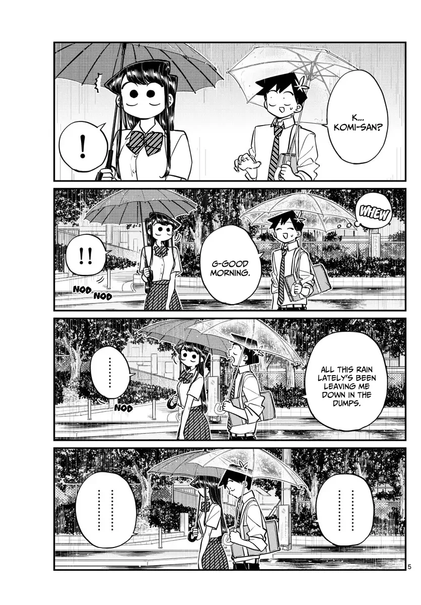 Komi-san wa Komyushou desu Chapter 154 page 5