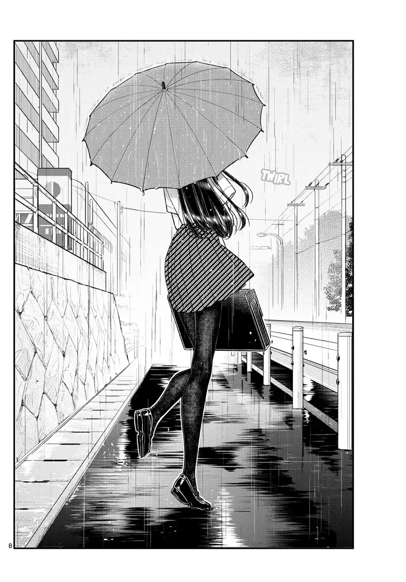 Komi-san wa Komyushou desu Chapter 154 page 8