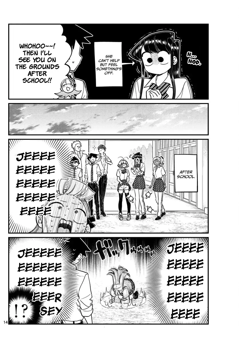 Komi-san wa Komyushou desu Chapter 157 page 3