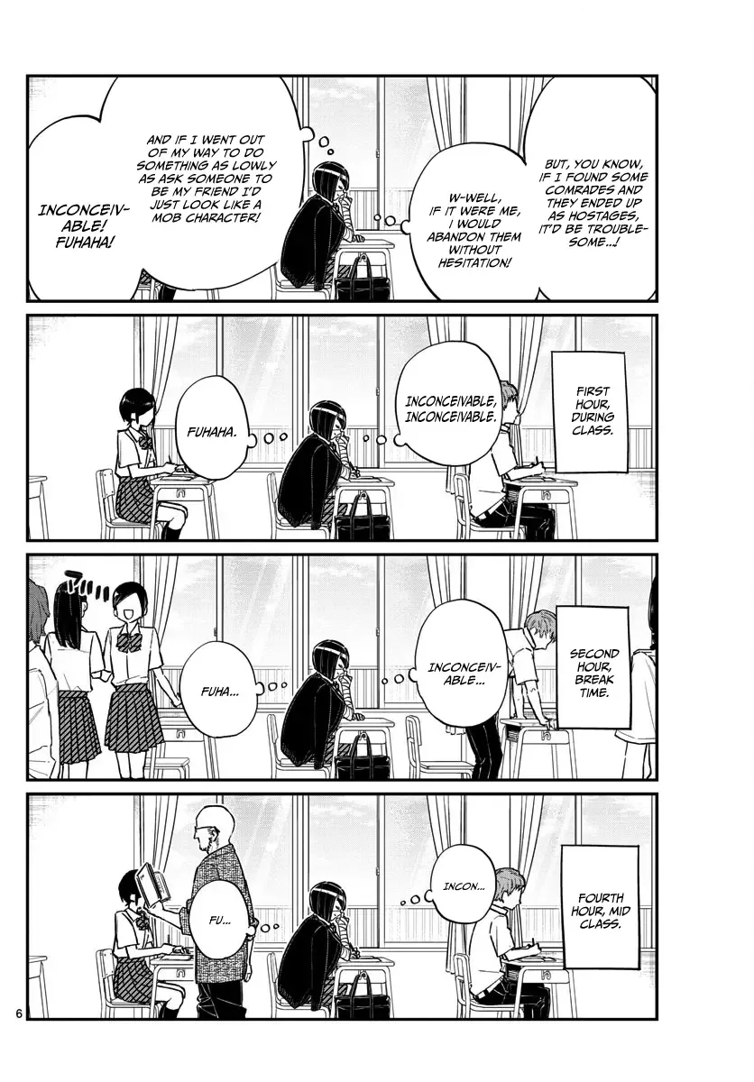 Komi-san wa Komyushou desu Chapter 156 page 6