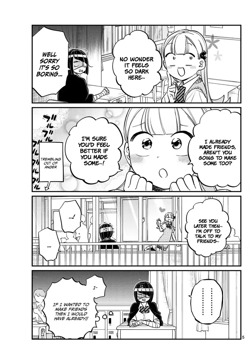 Komi-san wa Komyushou desu Chapter 156 page 5