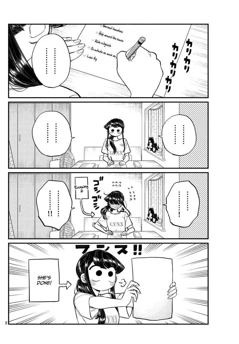 Komi-san wa Komyushou desu Chapter 160 page 2