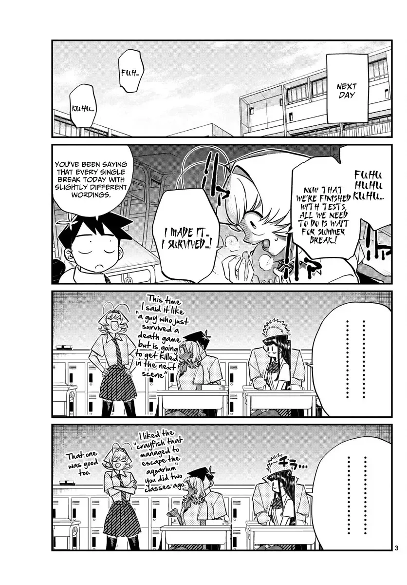 Komi-san wa Komyushou desu Chapter 160 page 3