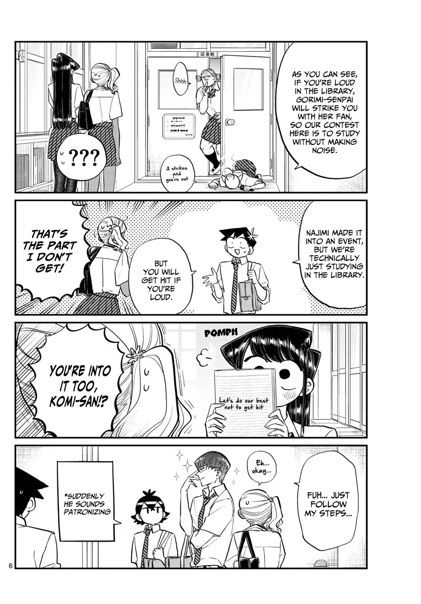 Komi-san wa Komyushou desu Chapter 159 page 6