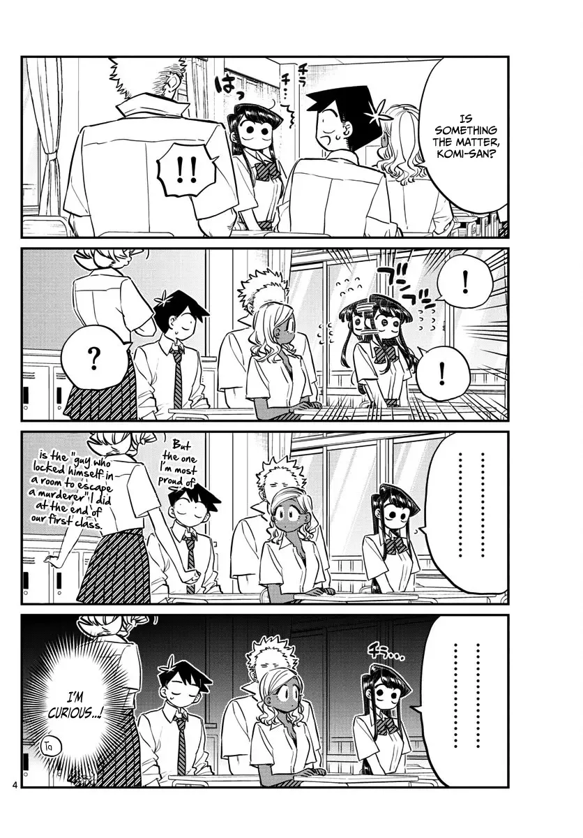 Komi-san wa Komyushou desu Chapter 160 page 4