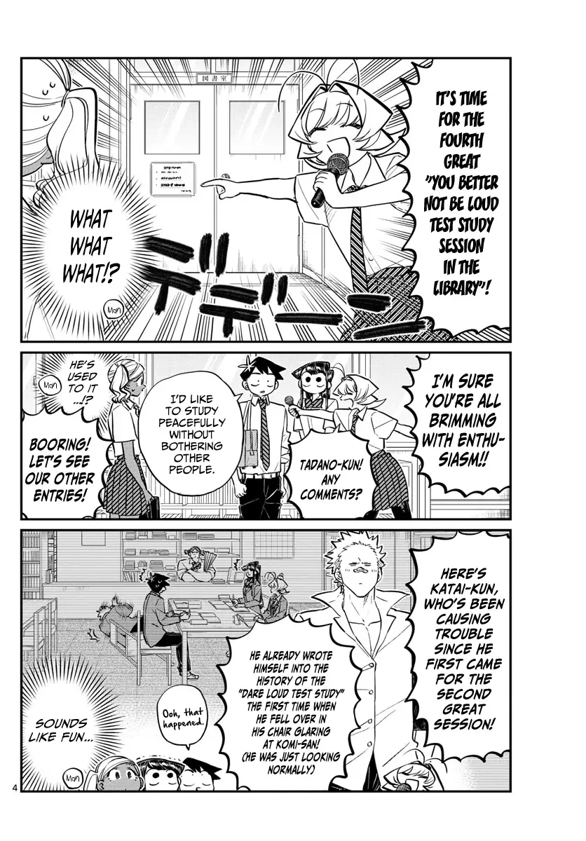 Komi-san wa Komyushou desu Chapter 159 page 4