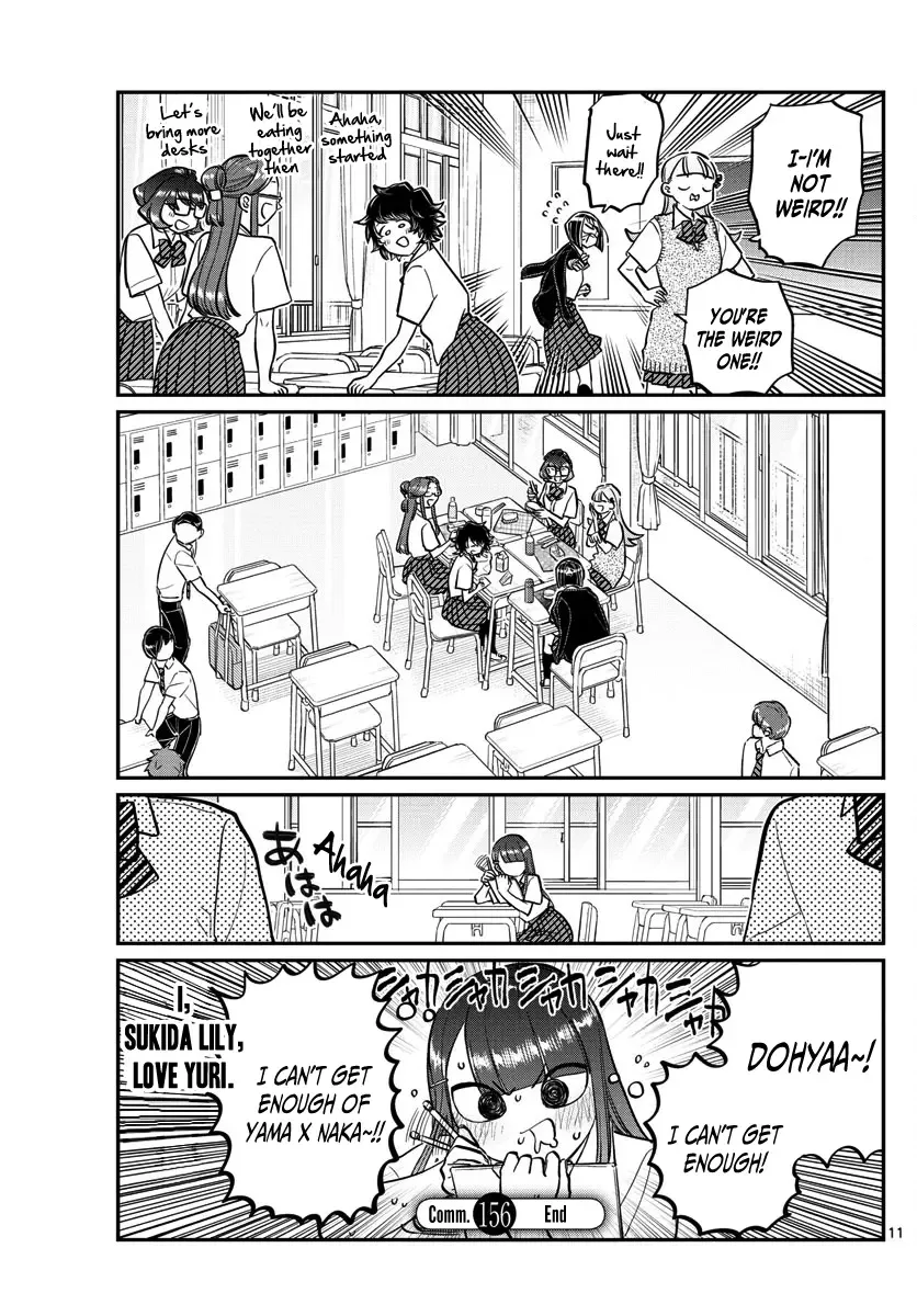 Komi-san wa Komyushou desu Chapter 156 page 11